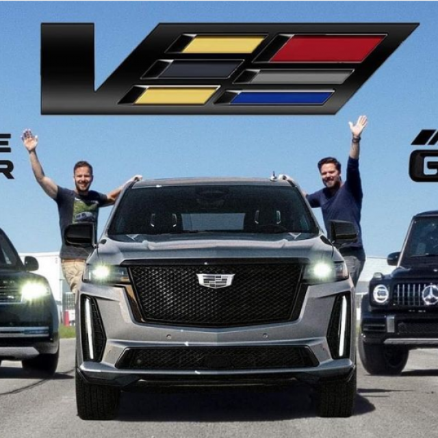 Utrka ubrzanja, Range Rover P530, Cadillac Escalade V i Mercedes G63 AMG