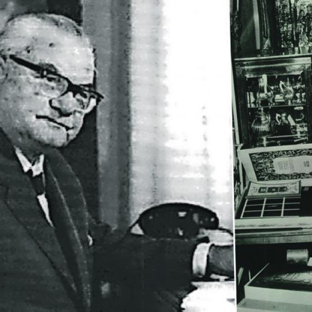 Sir Grga Novak; kraljica Elizabeta II. u Zagrebu