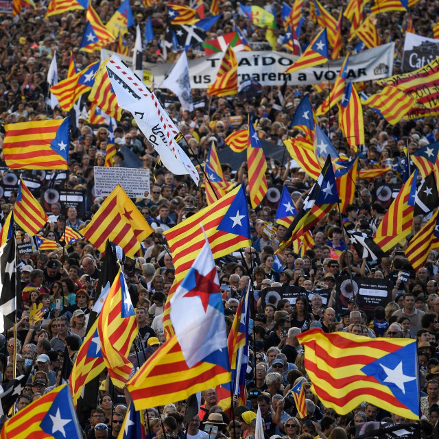 Prosvjed u Barceloni