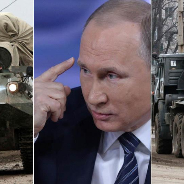 Vladimir Putin, ruska vojska
