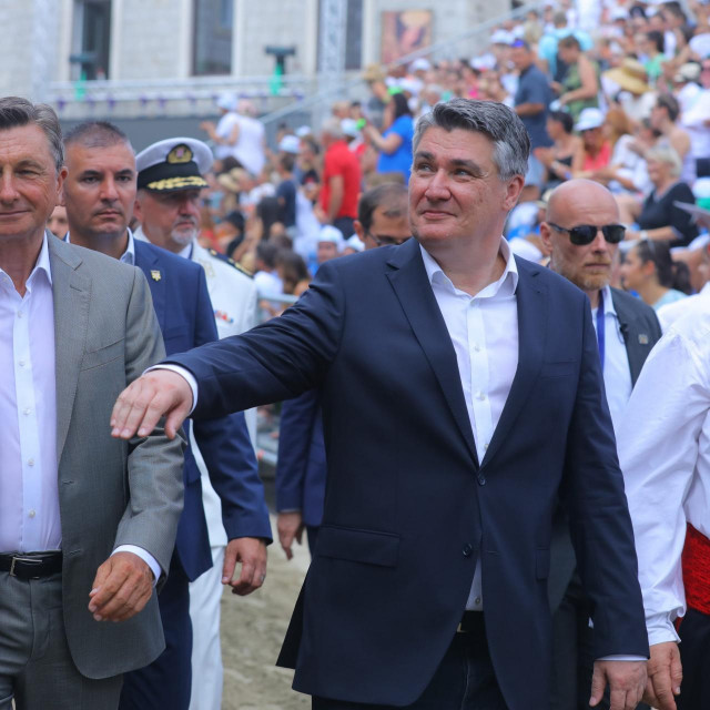 Zadnji susret Boruta Pahora i Zoran Milanović u kolovozu u Sinju
