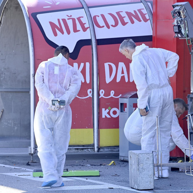 Očevid nakon što je raznesen bankomat u Voltinom još traje