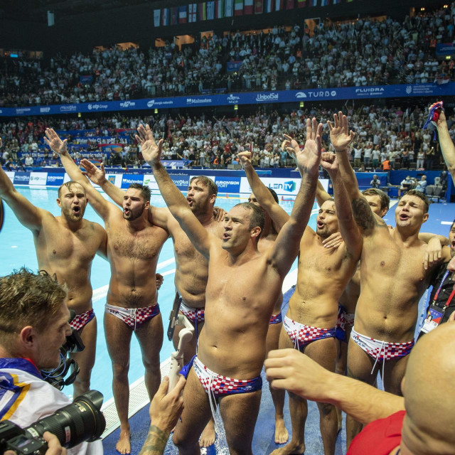 Prvaci Europe u vaterpolu, reprezentacija Hrvatske (Spaladium Arena)