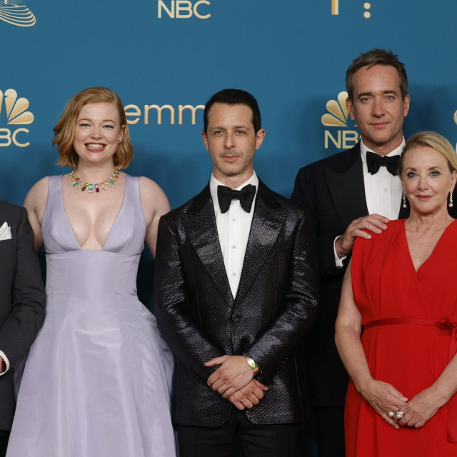Brian Cox, Sarah Snook, Jeremy Strong, Matthew Macfadyen, J. Smith-Cameron i Nicholas Braun iz ‘Nasljeđa‘