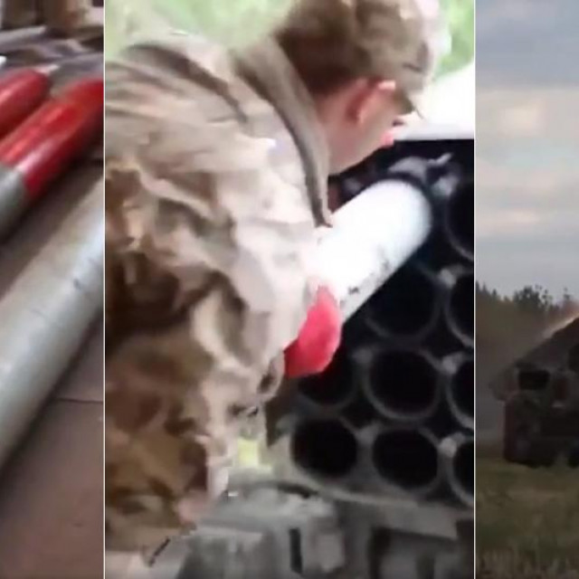 Ukrajinska vojska letcima i projektilima bombardirala ruske položaje