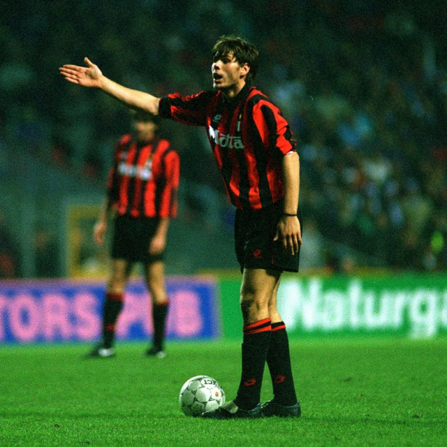 Zvonimir Boban iz doba kad je igrao u Milanu