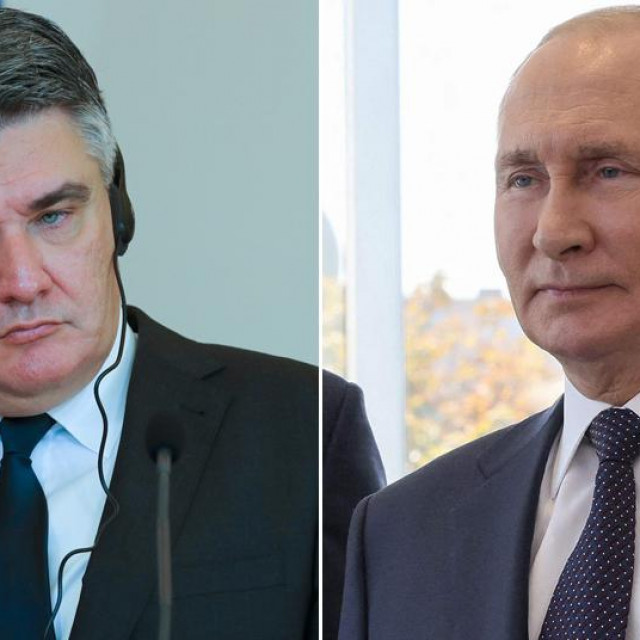 Zoran Milanović i Vladimir Putin