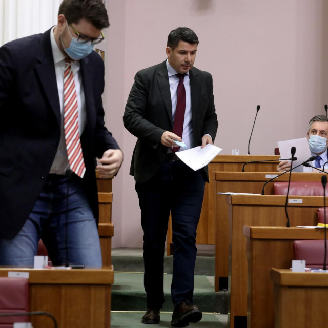 Peđa Grbin i Nikola Grmoja