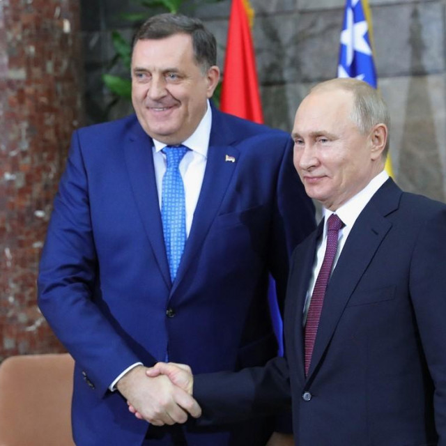 Milorad Dodik i Vladimir Putin