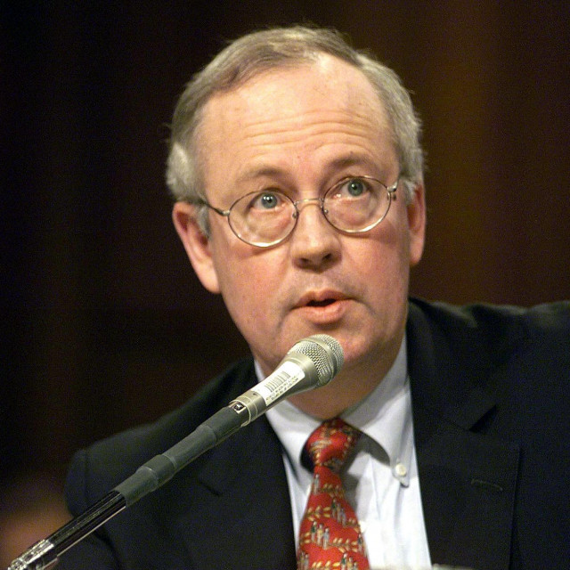 Kenneth Starr (arhivska fotografija)