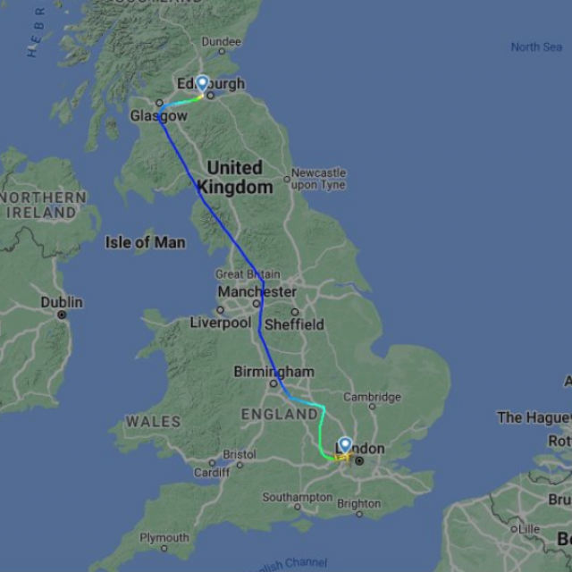 Posljednji let kraljice Elizabete II