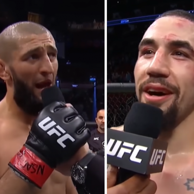 Khamzat Chimaev i Robert Whittaker