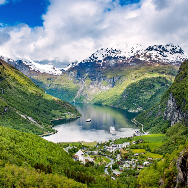 Luka Geiranger, Norveška