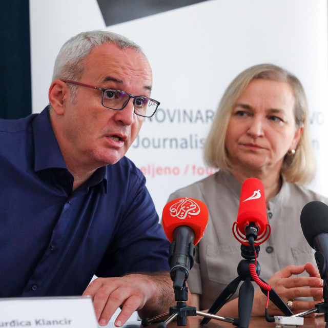 Predsjednik HND-a Hrvoje Zovko i Đurđica Klancir