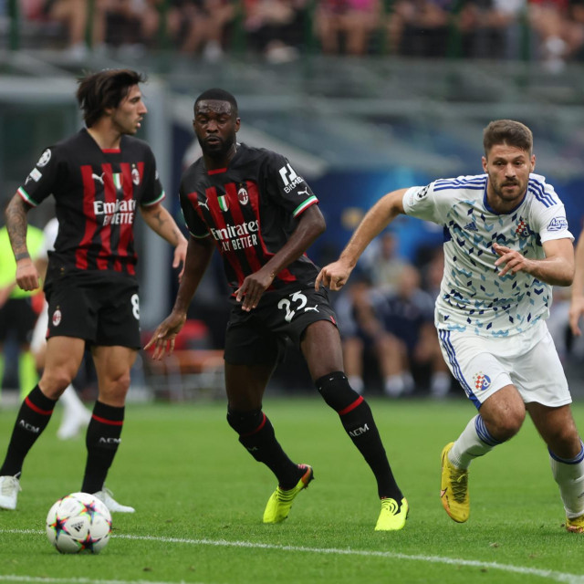 Sandro Tonali, Fikayo Tomori i Bruno Petković na San Siru