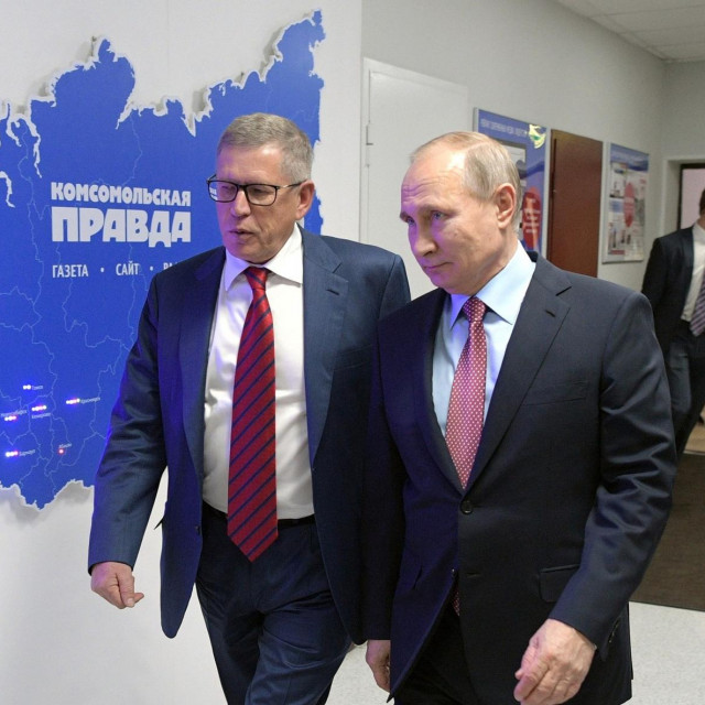 Vladimir Sungorkin i Vladimir Putin