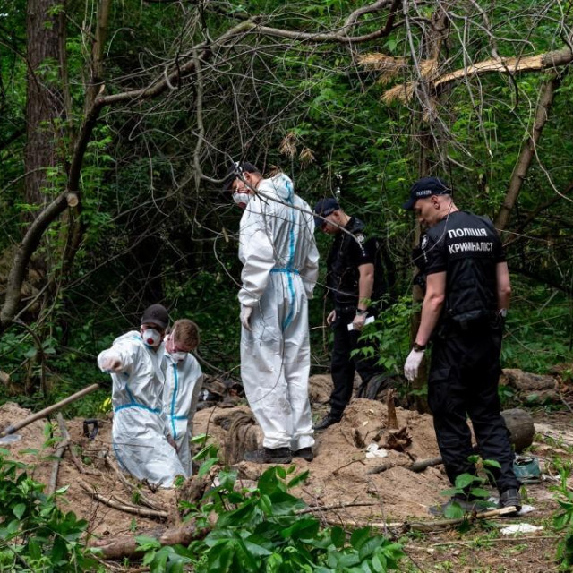 Masovna grobnica kod Buče/Ilustracija