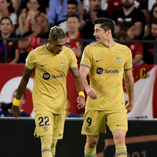 Raphinha i Lewandowski