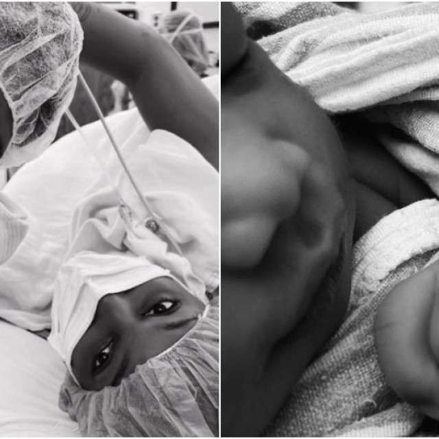 Fotografije roditelja i novog djeteta