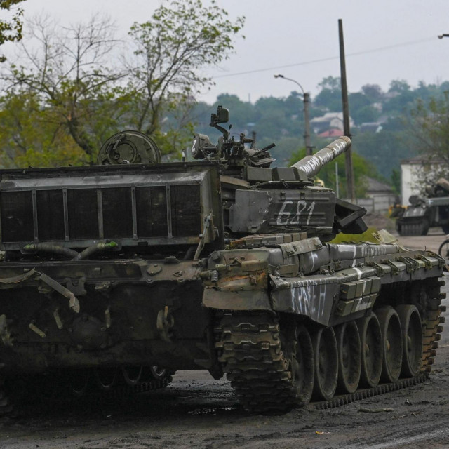 Napušteni ruski tenk