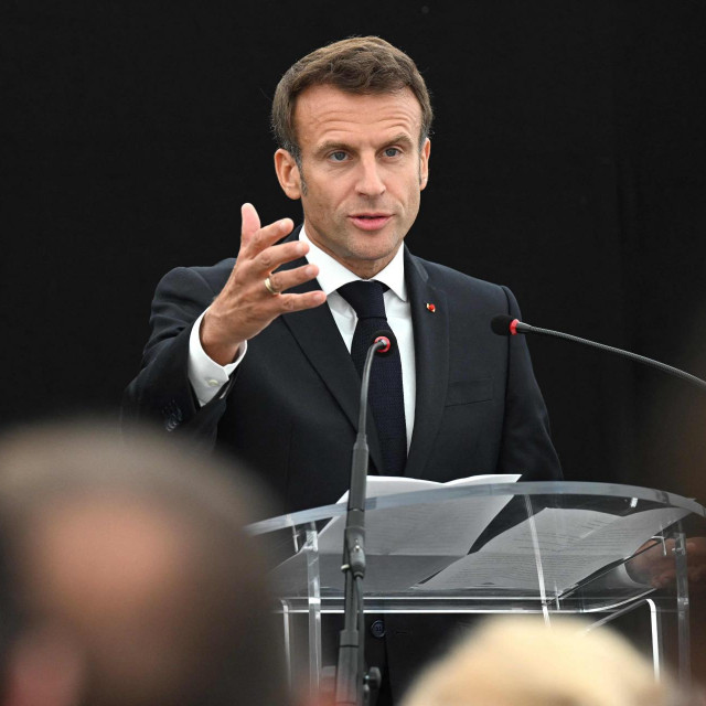 Macron je u svibnju na predsjedničkim izborima u drugom krugu pobijedio čelnicu krajnje desnice Marine Le Pen