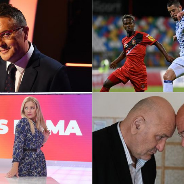 Tarik Filipović; utakmica Gorice i Dinama; Iva Šulentić i Barbara Kolar; Dejan Aćimović i Rene Bitorajac