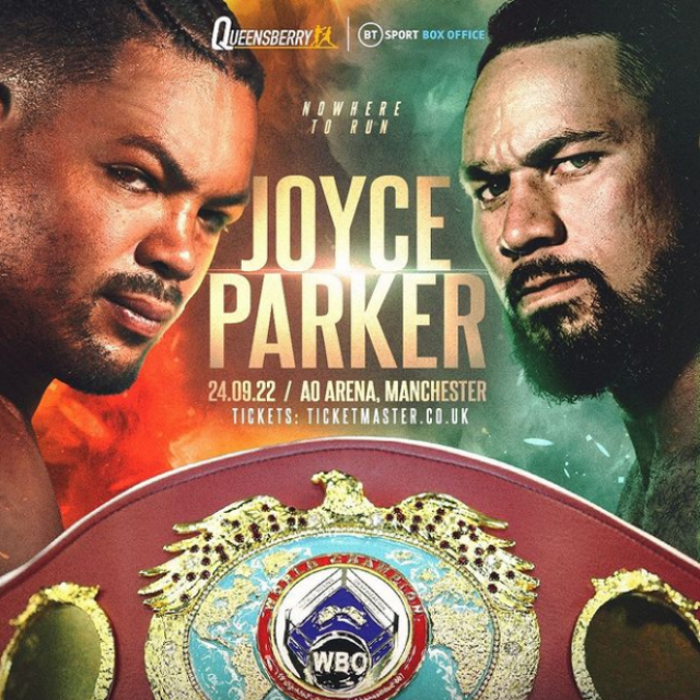Joe Joyce vs. Joseph Parker