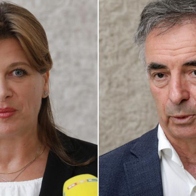 Karolina Vidović Krišto i Milorad Pupovac