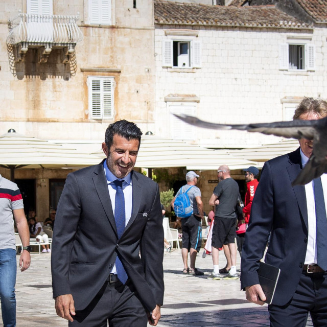 Luis Figo je posjetio Hvar