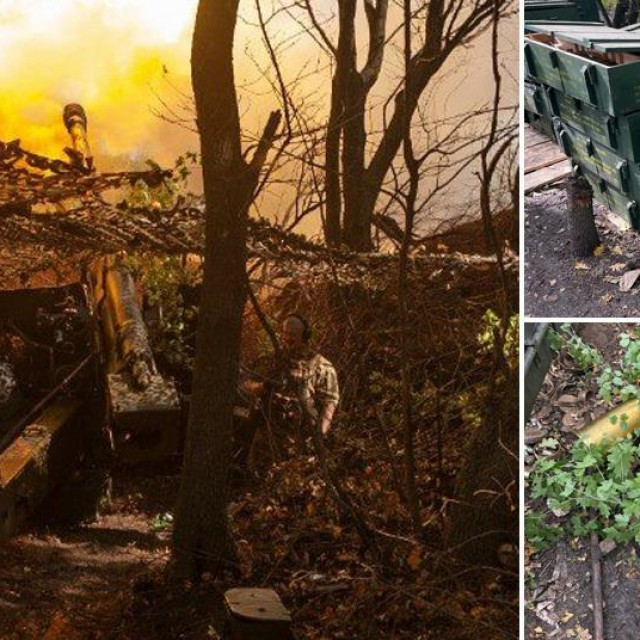 Prizori topova M-46 na bojištu u Ukrajini te pripadajuće im streljivo