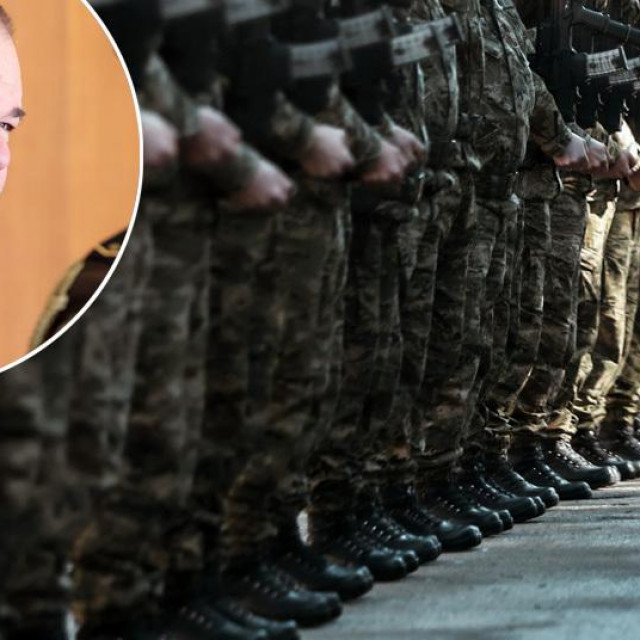 General Boris Zdilar i ilustracija pripadnika HV-a

 