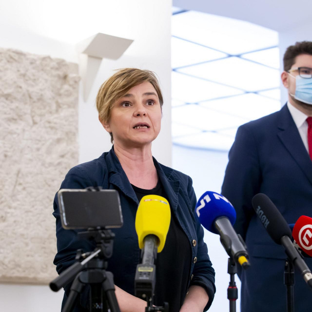 Sandra Benčić i Peđa Grbin