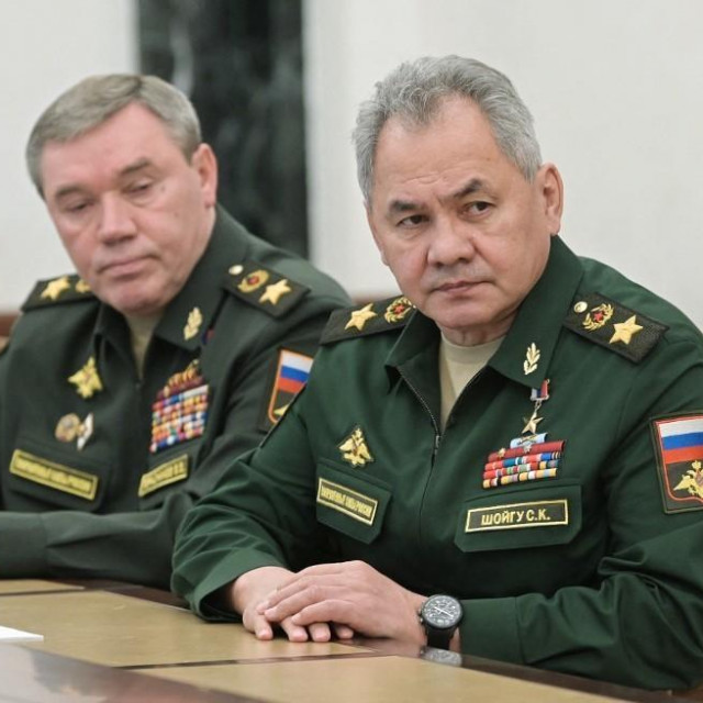 General Valerij Gerasimov i ruski ministar obrane Sergej Šojgu