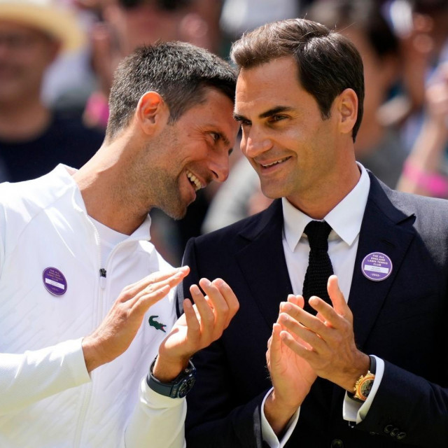 Novak Đoković i Roger Federer