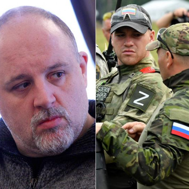 Igor Tabak (lijevo); Vladimir Putin (desno)