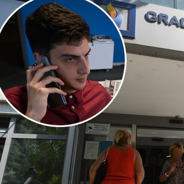 U krugu: novinar Jutarnjeg lista Bruno Drempetić; Zgrada Gradske plinare Zagreb