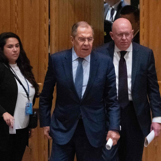 Sergej Lavrov na sastanku Vijeća sigurnosti UN-a