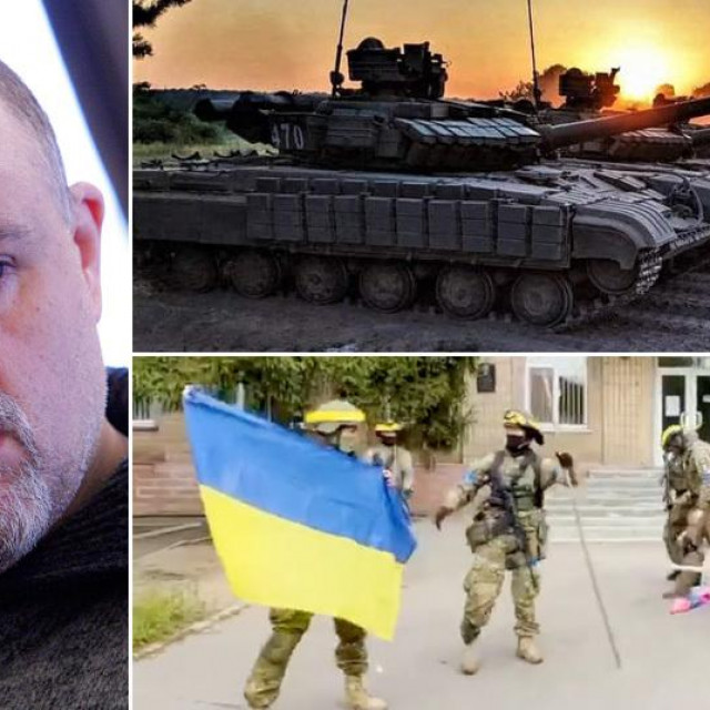 Igor Tabak, ukrajinski tenkovi i ukrajinski vojnici tijekom ofenzive u oblasti Harkiv