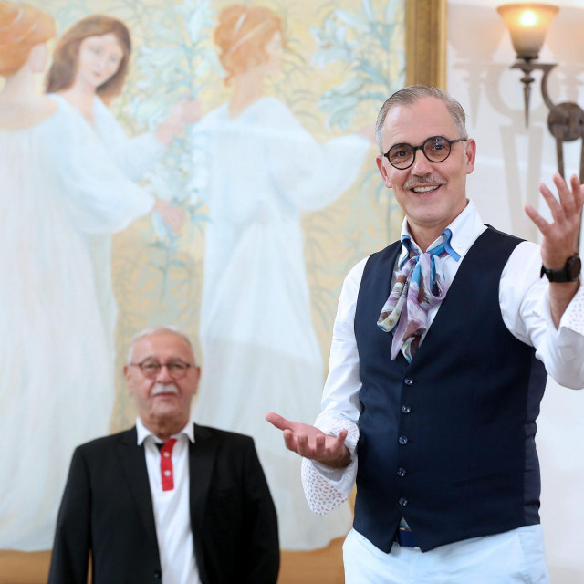 Dobroslav Silobrčić i Matej Meštrović