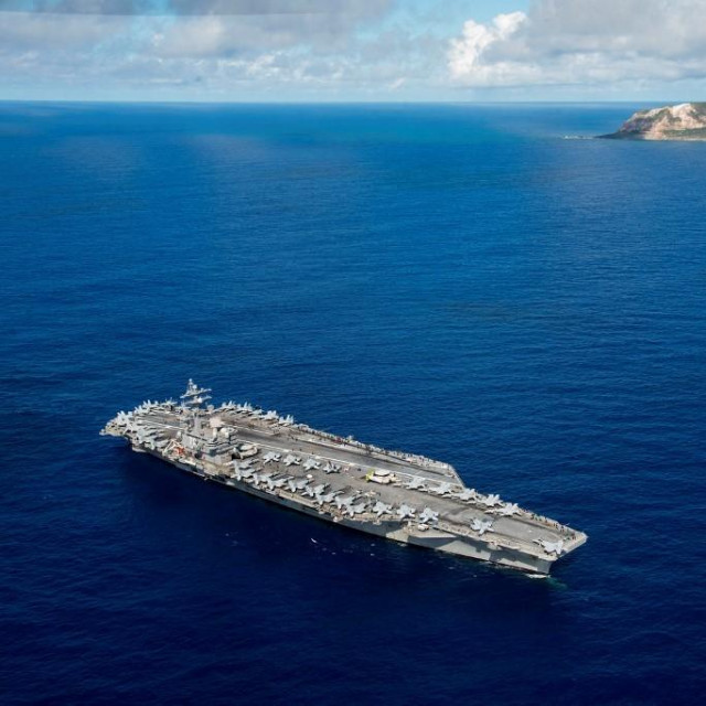 Američki ratni brod Ronald Reagan (arhivska fotografija)