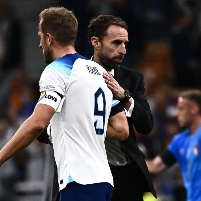 Gareth Southgate i Harry Kane