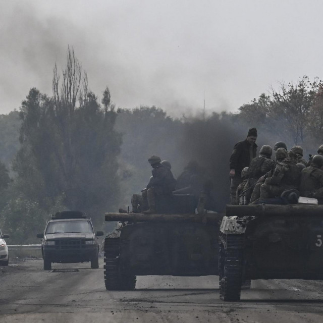Ukrajinske snage pri oslobađanju Izjuma/Ilustracija