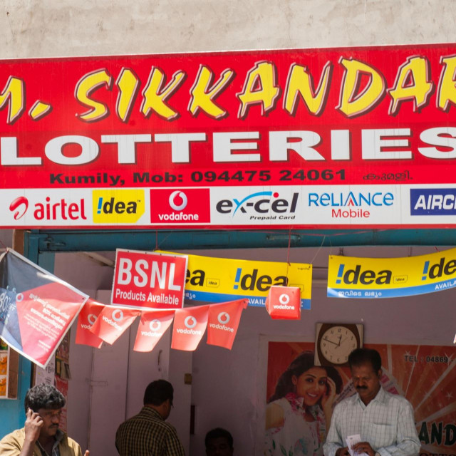 Lutrija u Kerali; ilustracija