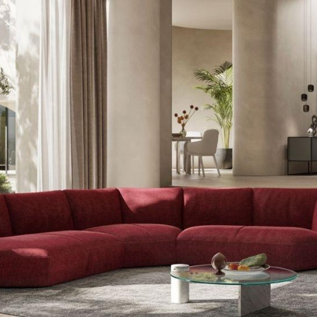 Natuzzi sjedeća garnitura Timeless; Salon Natuzzi, Zagreb, Buzin, Cebini 39