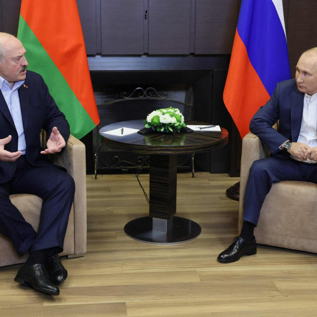 Lukašenko i Putin u Sočiju