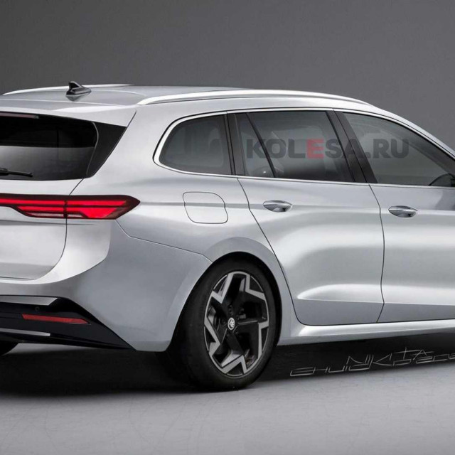 Render Škoda Superb 2023.