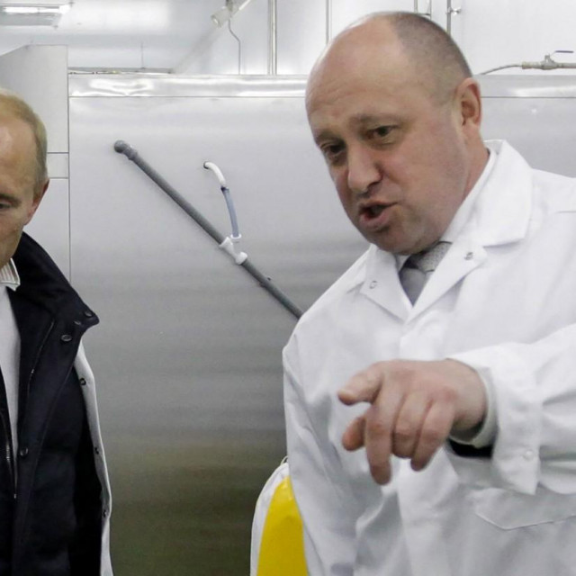 Vladimir Putin i Jevgenij Prigožin