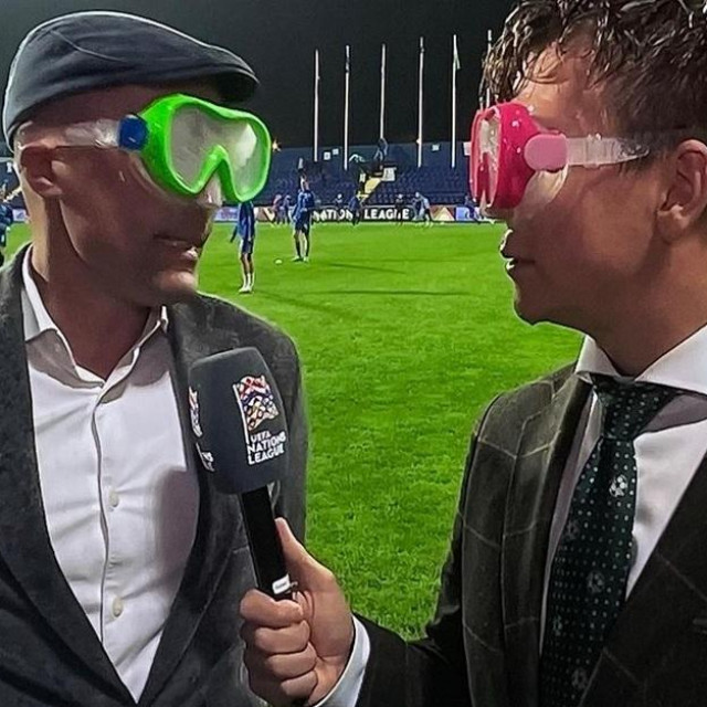 Finski novinari sve su oduševili kad su se pojavili s maskama za ronjenje