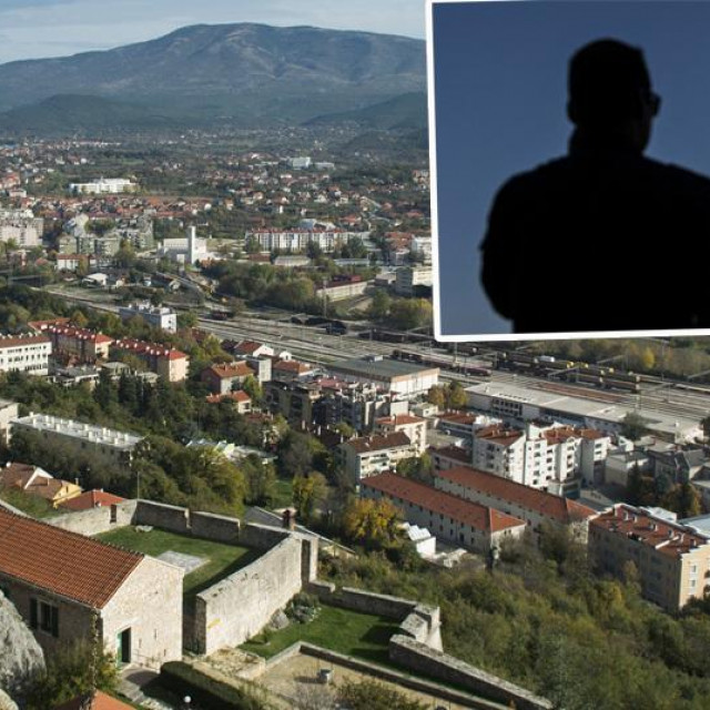 Pogled na grad Knin