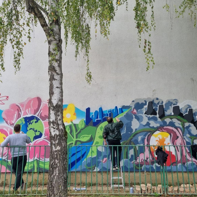 Klimatski mural u Osijeku